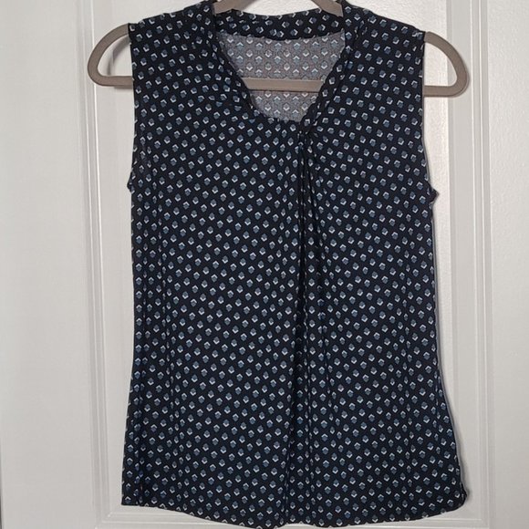 Talbots Stretch Sleeveless Blouse Size Small - Picture 1 of 6